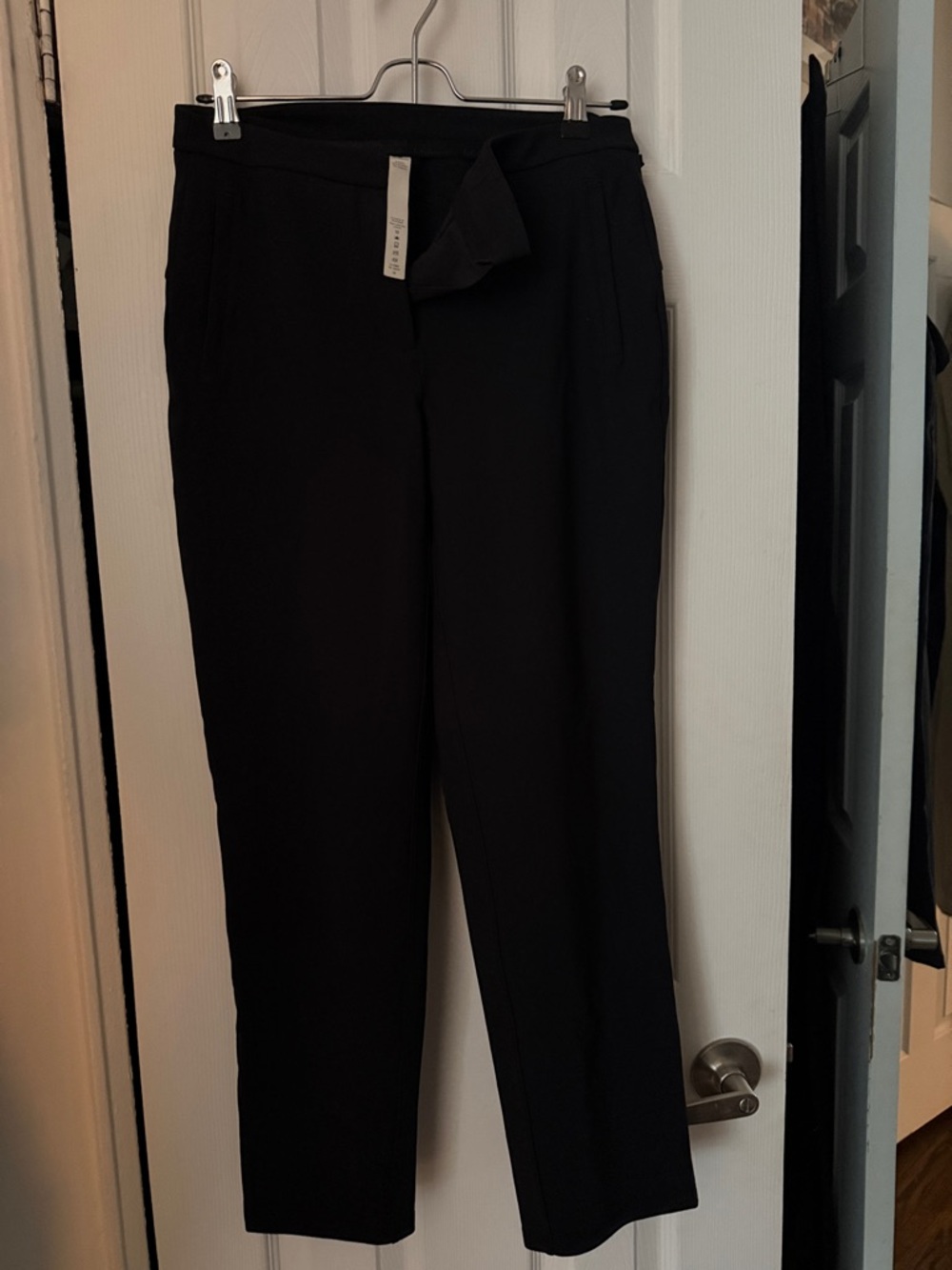lululemon athletica Black Straight-Leg Dress Pants